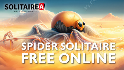 Παίξτε δωρεάν Spider Solitaire Online με διαφορετικές δυσκολίες